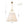 LightFixturesUSA - Modern Linen Conical Drum Cage Pendant Light - Ceiling Light - 15 in. - Black+Brass