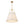 LightFixturesUSA - Modern Linen Conical Drum Cage Pendant Light - Ceiling Light - 15 in. - White+Brass