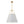LightFixturesUSA - Modern Linen Conical Drum Cage Pendant Light - Ceiling Light - 23.6 in. - White+Brass