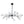 LightFixturesUSA - Modern Mid - century Glam Branch Crystal Sputnik Chandelier - Chandelier - Brass - 