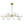 LightFixturesUSA - Modern Mid - century Glam Branch Crystal Sputnik Chandelier - Chandelier - Brass - 