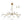 LightFixturesUSA - Modern Mid - century Glam Branch Crystal Sputnik Chandelier - Chandelier - Brass - 