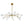 LightFixturesUSA - Modern Mid - century Glam Branch Crystal Sputnik Chandelier - Chandelier - Brass - 