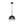 Load image into Gallery viewer, LightFixturesUSA - Modern Minimalist 1 - light Smoked Grey Tinted Glass Globe Pendant - Pendant Light - Black - 
