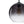 Load image into Gallery viewer, LightFixturesUSA - Modern Minimalist 1 - light Smoked Grey Tinted Glass Globe Pendant - Pendant Light - Black - 

