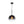 Load image into Gallery viewer, LightFixturesUSA - Modern Minimalist 1 - light Smoked Grey Tinted Glass Globe Pendant - Pendant Light - Black - 
