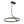 LightFixturesUSA - Modern Minimalist Dimmable LED Circle Pendant Light - Chandelier - Black - 