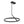 LightFixturesUSA - Modern Minimalist Dimmable LED Circle Pendant Light - Chandelier - Black - 