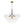 LightFixturesUSA - Modern Morandi Clear Glass Globe Cluster Bubble Chandelier - Chandelier - Brown + Brass - 