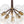 LightFixturesUSA - Modern Morandi Clear Glass Globe Cluster Bubble Chandelier - Chandelier - Brown + Brass - 