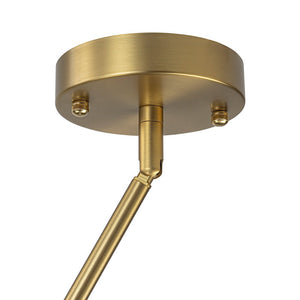 LightFixturesUSA - Modern Opal Glass Globe 12 - light Sphere Sputnik Chandelier - Chandelier - Black - 