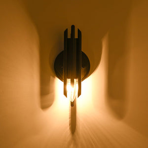 LightFixturesUSA - Modern Orchestral Style Trendy Cluster Tube Wall Sconce - Wall Sconce - Black - 