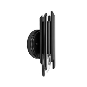 LightFixturesUSA - Modern Orchestral Style Trendy Cluster Tube Wall Sconce - Wall Sconce - Black - 