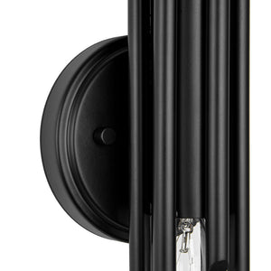 LightFixturesUSA - Modern Orchestral Style Trendy Cluster Tube Wall Sconce - Wall Sconce - Black - 