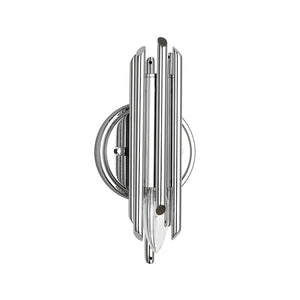 LightFixturesUSA - Modern Orchestral Style Trendy Cluster Tube Wall Sconce - Wall Sconce - Chrome - 