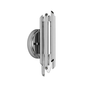 LightFixturesUSA - Modern Orchestral Style Trendy Cluster Tube Wall Sconce - Wall Sconce - Chrome - 