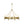 LightFixturesUSA-Modern Oversized 8-Light Brass Metal Wagon Wheel Chandelier-Chandelier-45.3-