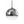 LightFixturesUSA-Modern Polished Gradual Smoked Glass Globe 2-Light Pendant-Pendant Light-Smoked Glass-