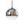LightFixturesUSA-Modern Polished Gradual Smoked Glass Globe 2-Light Pendant-Pendant Light-Smoked Glass-