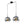 LightFixturesUSA-Modern Polished Gradual Smoked Glass Globe 2-Light Pendant-Pendant Light-Smoked Glass-