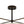 LightFixturesUSA - Modern Round White Fabric Drum Cage Semi Flush Mount - Ceiling Light - Black (Pre - Order) - 