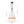 LightFixturesUSA-Modern White Fabric Conical Drum Cage Pendant Light-Ceiling Light-Black-