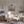 LightFixturesUSA - Morandi 18 - Light Cluster Lavender Gray Glass Bubble Chandelier - Chandelier - Purple Gray - 