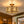 LightFixturesUSA - Moroccan Antique Crystal Drum Cage Semi Flush Mount - Ceiling Light - 13 in. - 