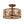 LightFixturesUSA - Moroccan Antique Crystal Drum Cage Semi Flush Mount - Ceiling Light - 13 in. - 