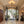 LightFixturesUSA - Moroccan Antique Crystal Drum Cage Semi Flush Mount - Ceiling Light - 13 in. - 