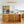 LightFixturesUSA-Natural Wood Long Oval Dimmable Flush Mount Light-Ceiling Light-Dimmer Switch Compatible (3000K)-