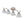 LightFixturesUSA - Nickel 4 - Light Cloud Glass Bell Shade Vanity Light - Wall Sconce - Nickel - 