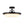 LightFixturesUSA - Nordic Black White Dimmable LED Round Semi Flush Mount - Ceiling Light - 15.7 in - 