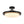 LightFixturesUSA - Nordic Black White Dimmable LED Round Semi Flush Mount - Ceiling Light - 15.7 in - 
