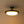 LightFixturesUSA - Nordic Black White Dimmable LED Round Semi Flush Mount - Ceiling Light - 15.7 in - 