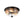 Load image into Gallery viewer, LightFixturesUSA - Oil Rubbed Bronze Fluted Glass Flush Mount Ceiling Light - Ceiling Light - Oil Rubbed Bronze - 
