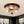 Load image into Gallery viewer, LightFixturesUSA - Oil Rubbed Bronze Fluted Glass Flush Mount Ceiling Light - Ceiling Light - Oil Rubbed Bronze - 
