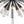 LightFixturesUSA - (OpenBox) 10 - Light Geometric Sputnik Sunburst Chandelier - Chandelier - Black - 