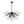 LightFixturesUSA - (OpenBox) 10 - Light Geometric Sputnik Sunburst Chandelier - Chandelier - Black - 
