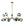 LightFixturesUSA - (OpenBox) 15 - Light Blue Glass Globe Bubble Sputnik Branch Chandelier - Chandelier - Black - 