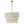 LightFixturesUSA - (OpenBox) 3 - Tier Beige Woven Thread Drum Pendant Light - Chandelier - Beige - 
