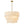 LightFixturesUSA - (OpenBox) 3 - Tier Beige Woven Thread Drum Pendant Light - Chandelier - Beige - 