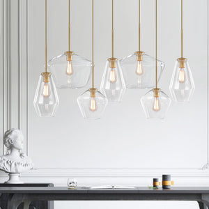 LightFixturesUSA - (OpenBox) 7 - light Cluster Kitchen Island Pendant Lighting - Chandelier - 