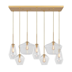 LightFixturesUSA - (OpenBox) 7 - light Cluster Kitchen Island Pendant Lighting - Chandelier - 