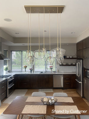LightFixturesUSA - (OpenBox) 7 - light Cluster Kitchen Island Pendant Lighting - Chandelier - 