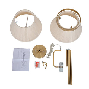 LightFixturesUSA - (OpenBox) Boho 2 - Tier Woven Thread Tapered Drum Pendant Light - Chandelier - Black - Large - 