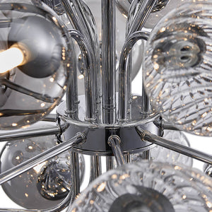 LightFixturesUSA - (OpenBox) Cluster Glass Globe Bubble Chandelier 23.6"/31.5" Wide Large Chandelier - Chandelier - 31.5 in - 