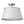 LightFixturesUSA - (OpenBox) Contemporary Wide Linen Drum Brass Semi Flush Mount - Ceiling Light - 4 - Lt - Brass