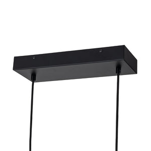 LightFixturesUSA - (OpenBox) Dimmable LED Linear Oak Wood Kitchen Island Pendant - Chandelier - 8 - Lt - 