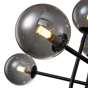 LightFixturesUSA - (OpenBox) Glam 13 - Light Sputnik Glass Globe Bubble Chandelier - Chandelier - Brass - 